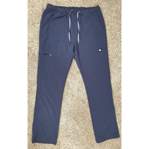 FIGS Scrub Pants Mens Technical Collection Royal Navy Pink Bundle XL/T - Picture 6 of 12